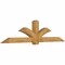 Ekena Millwork Redmond Rough Sawn Timber Gable Bracket, Western Red Cedar, 108"W x 27"H x 6"D x 6"F, 6/12 Pitch GBW108X27X0606RED00RWR - alternate 5